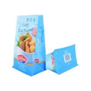 Custom Packaging China Manufacture Logo Laminated Plastic Flat Bottom Stand up Pouches Food Packaging Bag