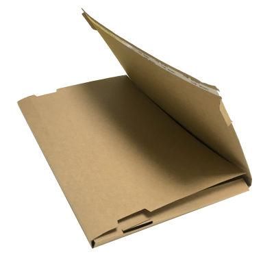 Self Seal Recycled Cardboard Mailer Box Envelope Type Kraft Tea Mailing Packaging