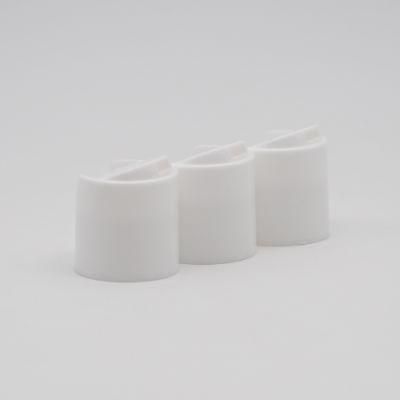 White Plastic Superior Quality Disc Top Cap