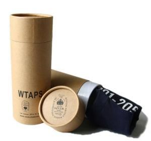 Custom Luxury Recycle Printed T Shirt OEM Custom Packaging Round Box Wholeasale