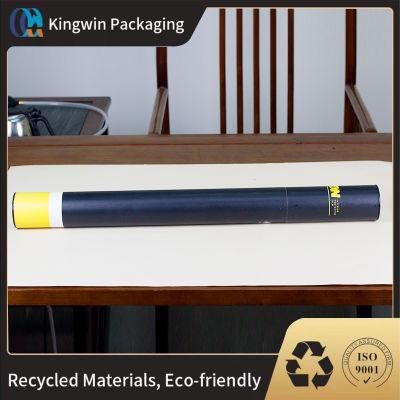 Eco-Friendly Cardboard Cylinder Tube Packaging with Aluminum Can for Food Packaging