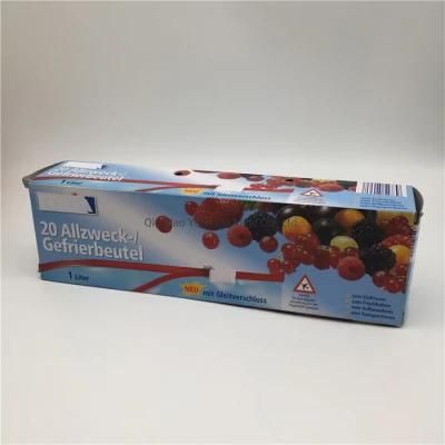 Wholesale BPA Free PE Leakproof Food Storage Slider Zipper Palstic Bag