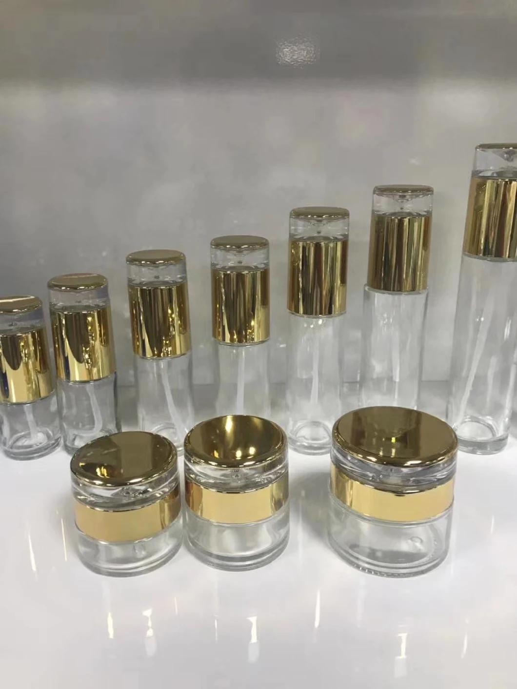Ds016 Serum Pump Bottle Luxury Cosmetic Containers Empty Cosmetic Bottle Set Bottle Have Stock