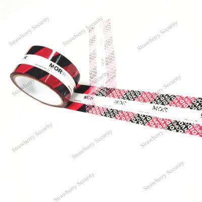 Custom Security Void Tamper Evident Packaging Sealing Tape