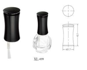 Luxury Makeup Packaging Magnetic Matte Glass Nail Polish Bottle Cap Plastic Bottle Cap for Makeup