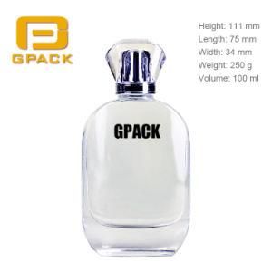 3.4oz 100ml Vintage Perfume Bottles Empty Glass Bottle Perfume Spray Bottle Crystal White Flint Glass Perfume Bottles Wholesale