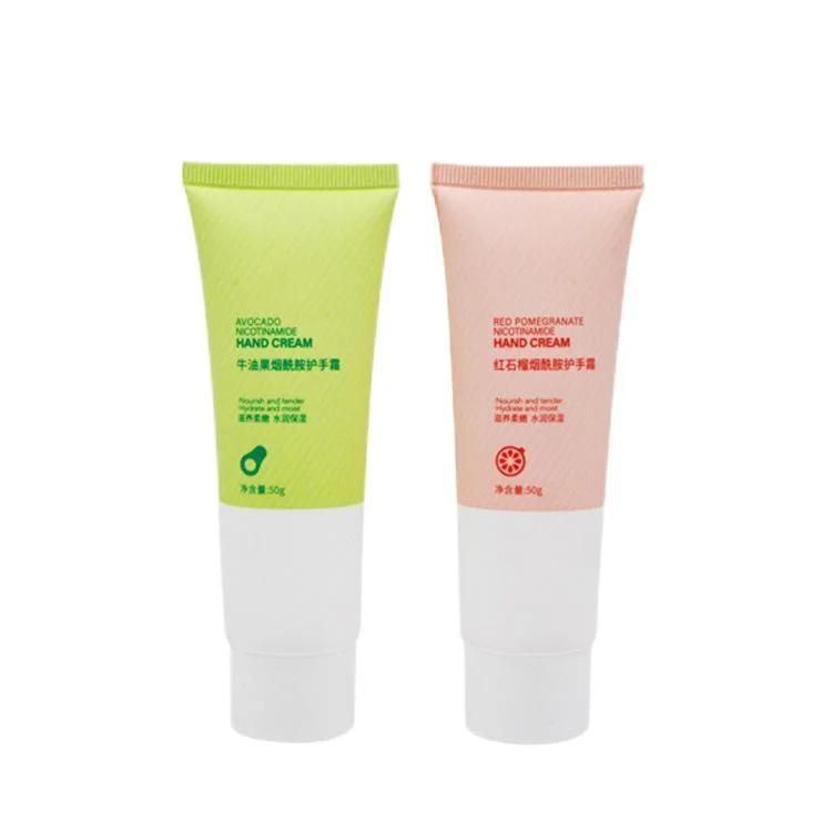 Eco Friendly Empty Custom Plastic Tube 15ml 30ml 50ml 100ml Face Hand Cream Soft Cosmetic Squeeze Tube Packaging with Flip Cap