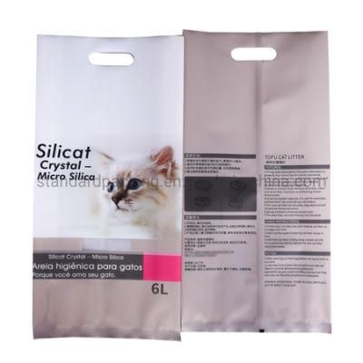 Closed Cat Litter Quality Polyethylene Cat Litter Packaging Bag 20kg 25kg 50kg for Sale