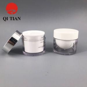 Hot Saling Acrylic Bottle 70g 100g Horse Oil Cream Jar Skin Care