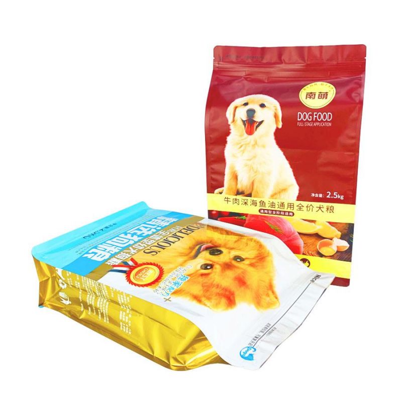 Customized Food Packaging Pouches Alunminun Foil Bag for Pets Food