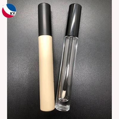 New Cosmetic 5ml 10ml Mascara Glass Container Lipstick Lipgloss Tube with Clear Glass Bottle