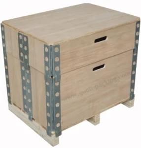 Stackable Pallet Collars with Lid