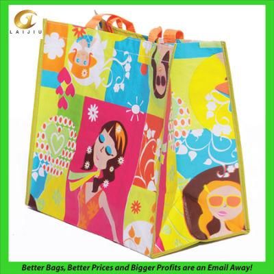 PP Woven Packaging Bag, with Custom Design and Size