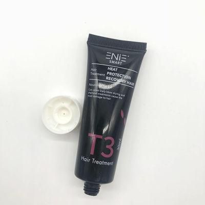 Hair Cream/Body Lotion Container Cosmetic Tube with Flip Top Cover