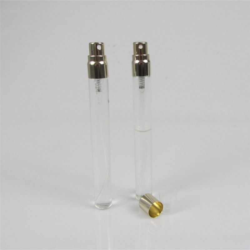 10ml Round Tube Luxury Glass Perfume Spray Bottle