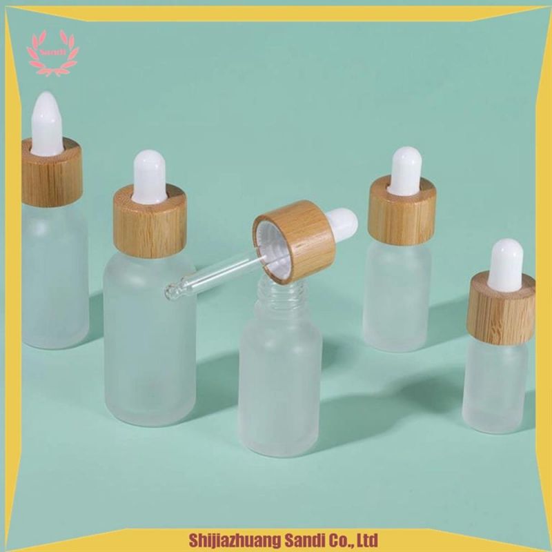 Glass Bottle Serum Dropper Bottle for Cosmetics 30ml 60ml 80ml
