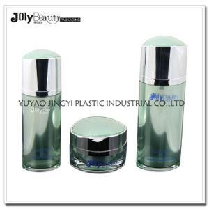 60ml Glossy Green Airless Cosmetic Bottles for Skin Toner