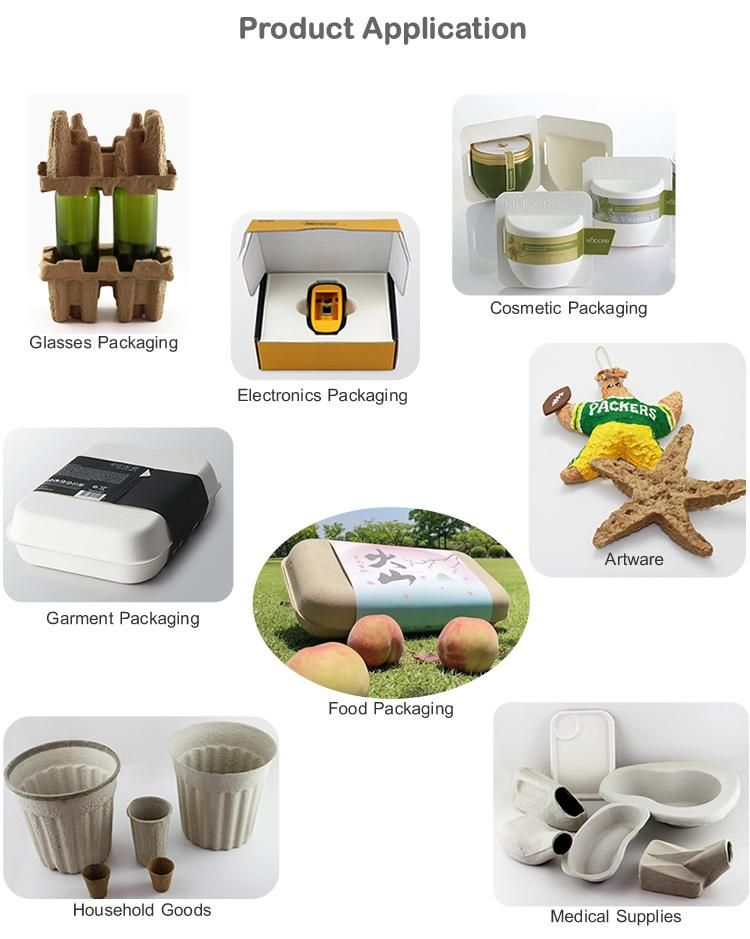 Biodegradable Recycled Molded Fiber Packaging for Electronic Humidifier Custom Box