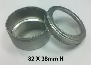 20-100g Aluminum Tin Jar with Window Cap