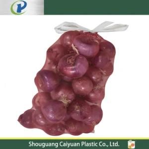 Durable PP Plastic Tubular Leno Mesh Packaging Bag for Onion Potato Vegetable Firewood