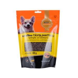 Custom Printed Mylar Bag Packaging Supply Pet Food Cat Dog Food Biodegradable Bag Packaging Bag with Resealable Zipper Window