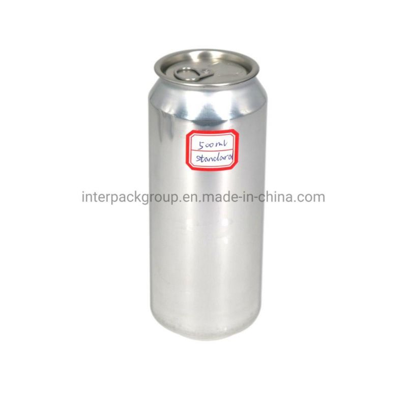 500ml Standard Aluminium Can for Packing Drink Wholesale Aluminum Beer Cans