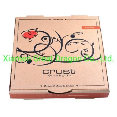 Lock-Corner Pizza Boxes for Stability and Durability (PIZZ-017)