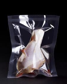 PA/PE Three Side Seal Clear Food Package Vacuum Bag
