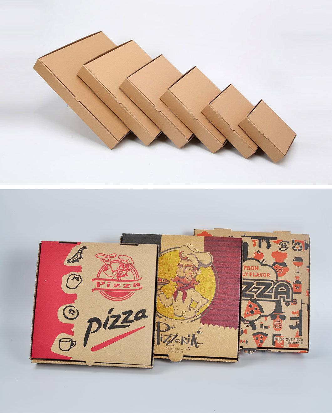 Wholesale Carton Pizza Packing Box with Custom Logo Printed The Best Pizza Boxes