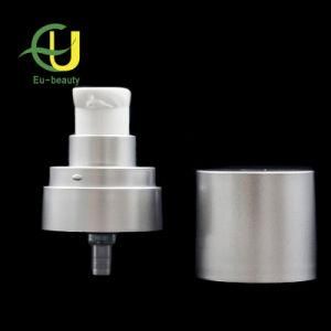 24/410 Matte Silver Lotion Pump with UV Coating Cap