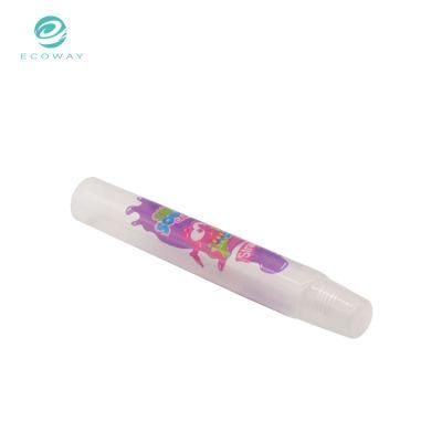 Customized Printing Cute Lip Gloss Squeeze Tube Packaging for Lip