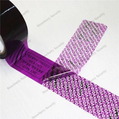 Manufacturing Popular Sale Customize Cheap &amp; High Quality Security Adhesive Tape