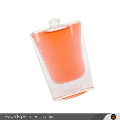 Free Sample Wholesale 50ml Square Retangular Perfume Glass Bottle