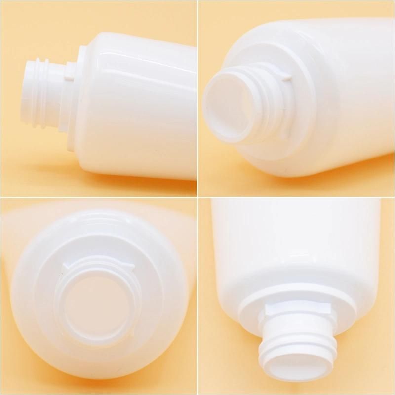 Packaging Glossy Finished Cosmetic Plastic Tube Empty Sugarcane Pump Tube