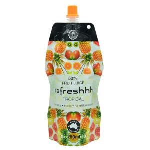 Customized Colorful Printing Stand up Pouches with Spout Food Packaging for Juice Water Milk