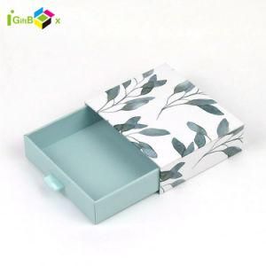 Custom Design Paper Jewelry Gift Cardboard Drawer Jewelry Box