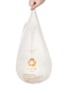 Eco Friendly 100% Biodegradable Corn Starch PLA+Pbat Bag Compostable Supermarket Vest Bag