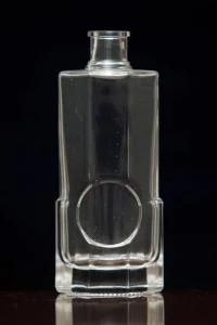 Square X. O. Glass Bottle
