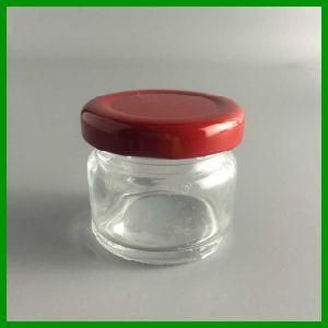 25g Small Honey Glass Jar with Tin Plate Cap