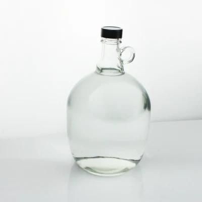 Wholesale Glass Wine Bottle Glass Vodka Whisky Bottle with Cap