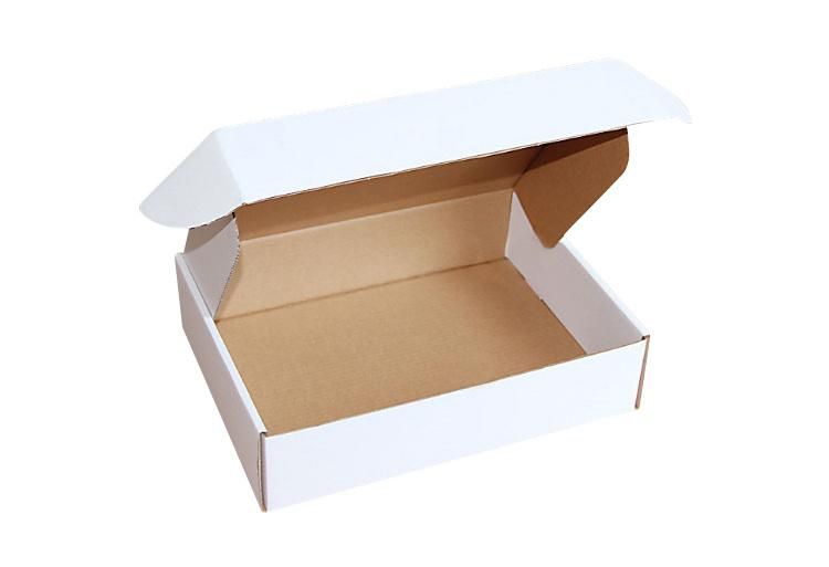 Wholesale Custom Logo E Commerce Eco Friendly White Brown Cardboard Corrugated Shipping Tshirt Packaging Box
