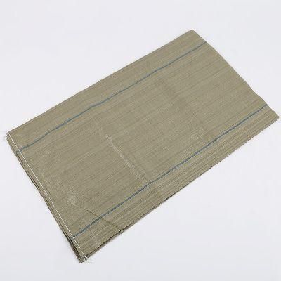 Strong Resistant Puncture 25 Kg 50 Kg Plastic Green PP Woven Bag for Sand Cement Garbage