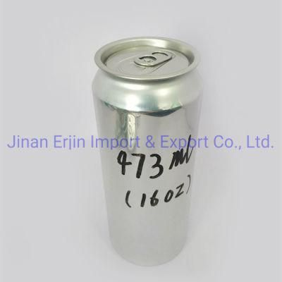 473ml Beer Silver Can for Brewery Beverage Company