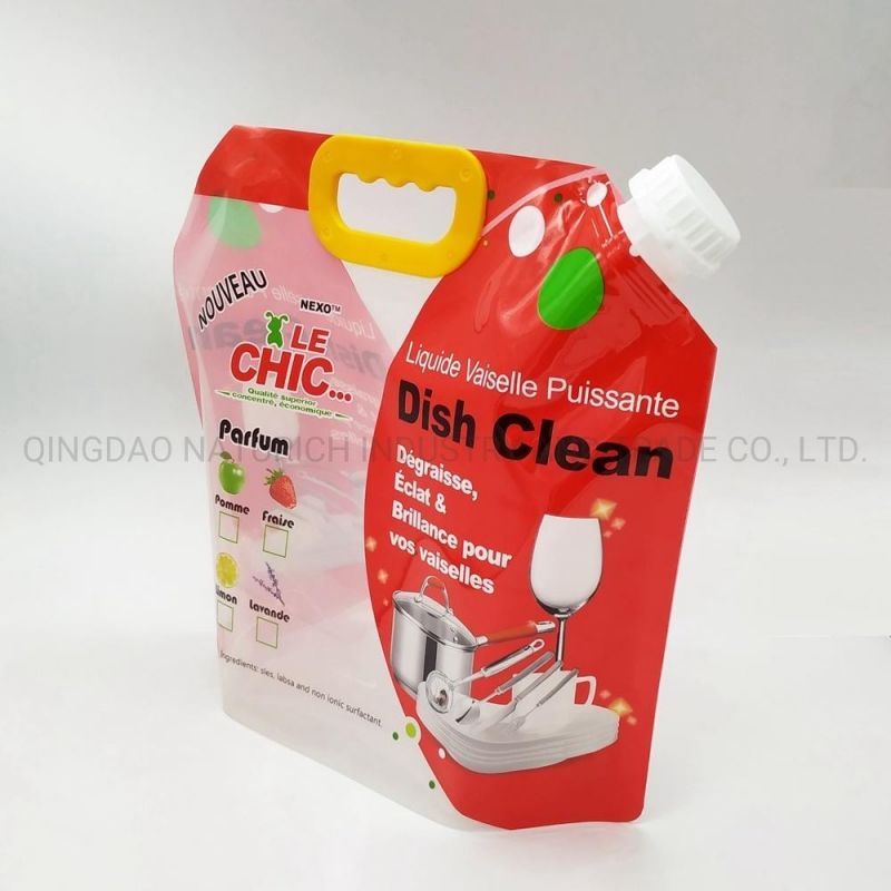 5L 10L Washing Powder Packaging Bags/ Laundry Detergent Pouches