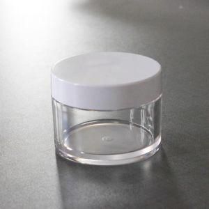 50g 80g 100g 140g PETG Clear Plastic Jar Biodegradable Cosmetic Containers Cream Medical Jar Round Lip Balm Container