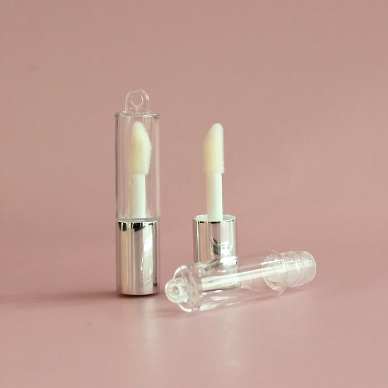 1.5ml Mini Lipgloss Tube with Key Chain for Cosmetic Packaging