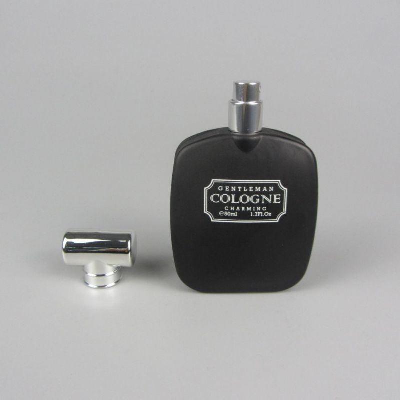 Glass Perfume Bottle Sprayed Colored Perfume Glass Jar