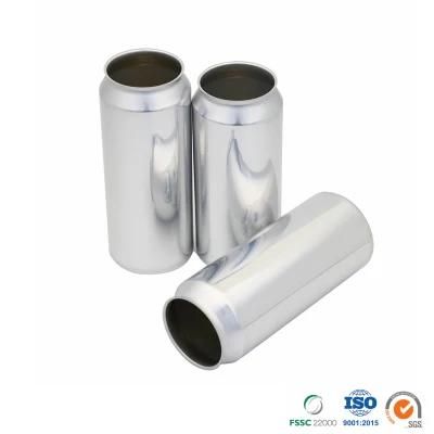 High Quality 2 Pieces Juice Epoxy or Bpani Lining Standard 500ml Aluminum Can