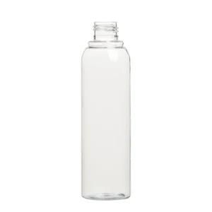 200ml 6.5oz Clear Plastic Pet Cosmo Round Bottle Essential Oil Hand Sanitizer Spray Bottles