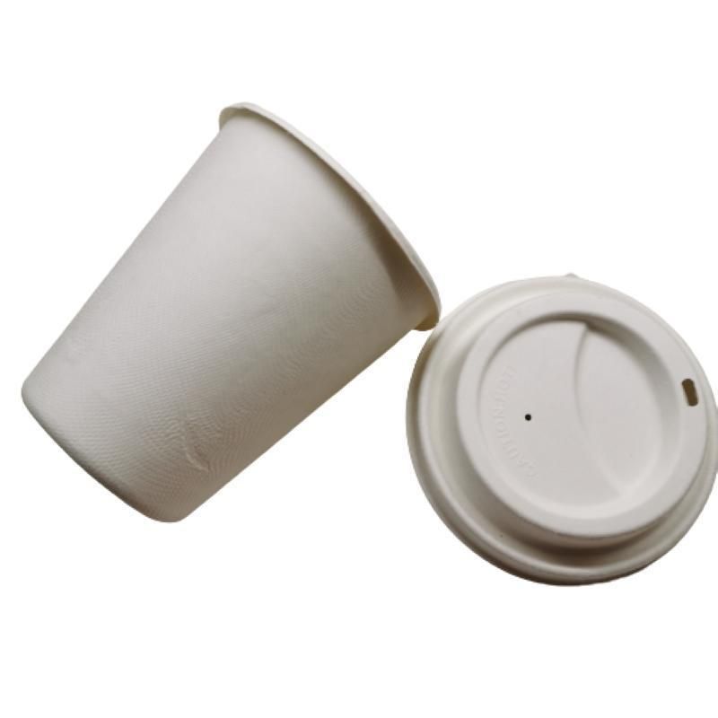 100% Compostable Cup Lids for 12 Oz|16 Oz Cups